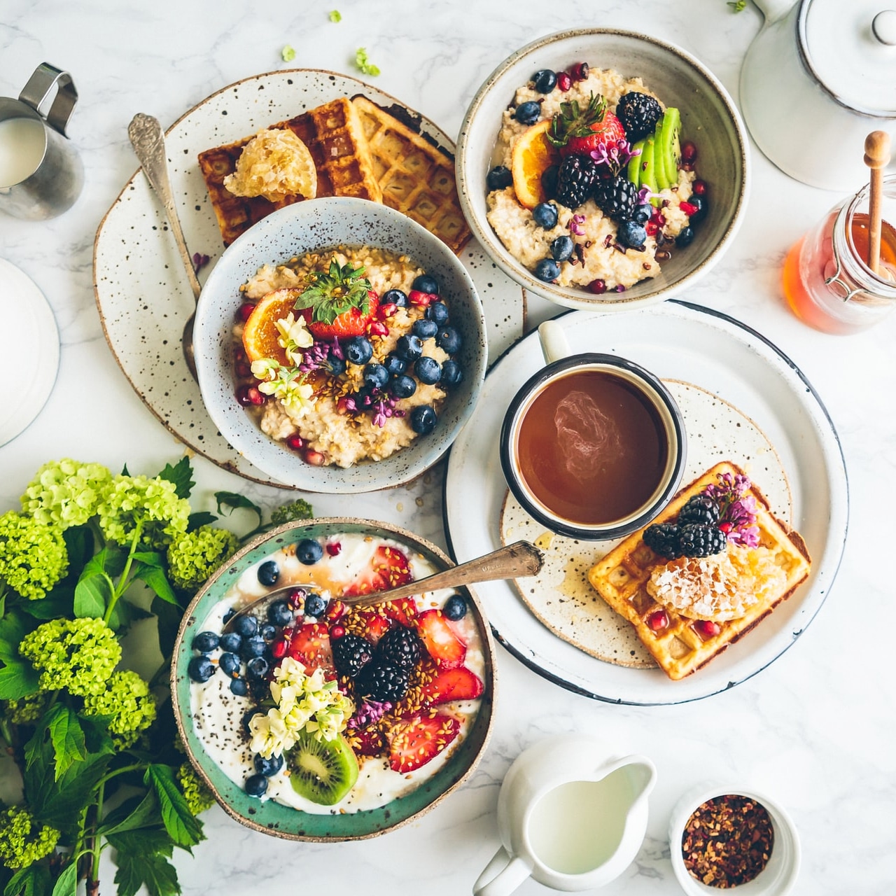 Un petit déjeuner de star