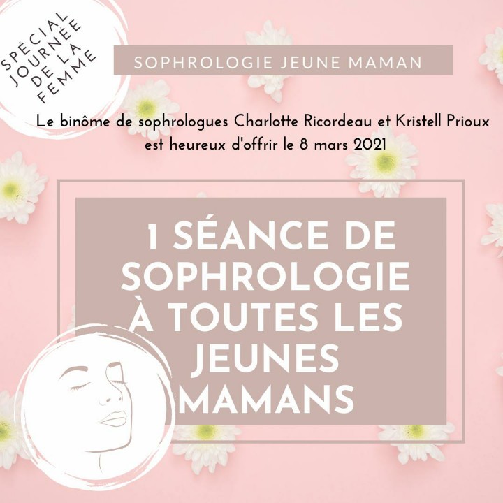 Séance sophrologie offerte pour jeunes mamans