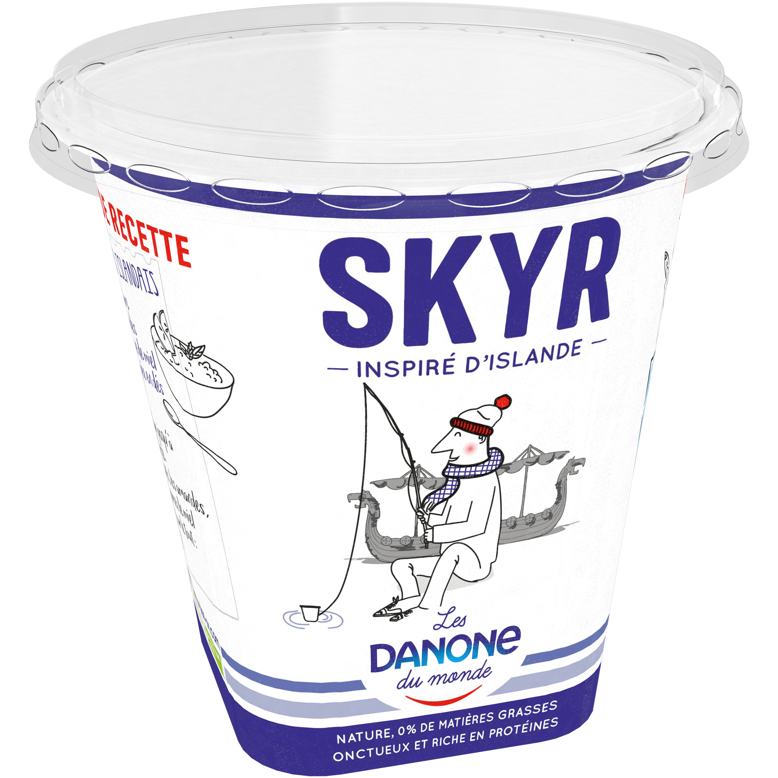 Avis Nutrifaz sur le yaourt Skyr de Danone