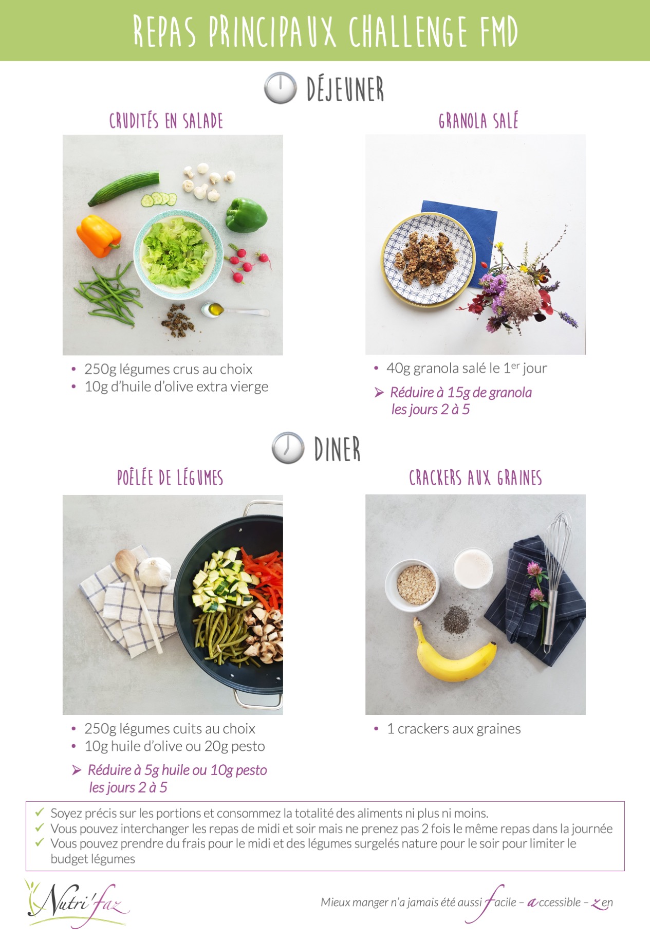 menu challenge FMD repas principaux.jpg menu repas principaux challenge Fasting Mimicking Diet