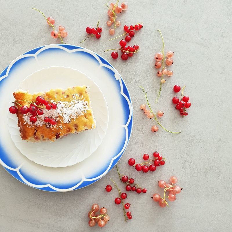 CLAFOUTIS GROSEILLES COCO