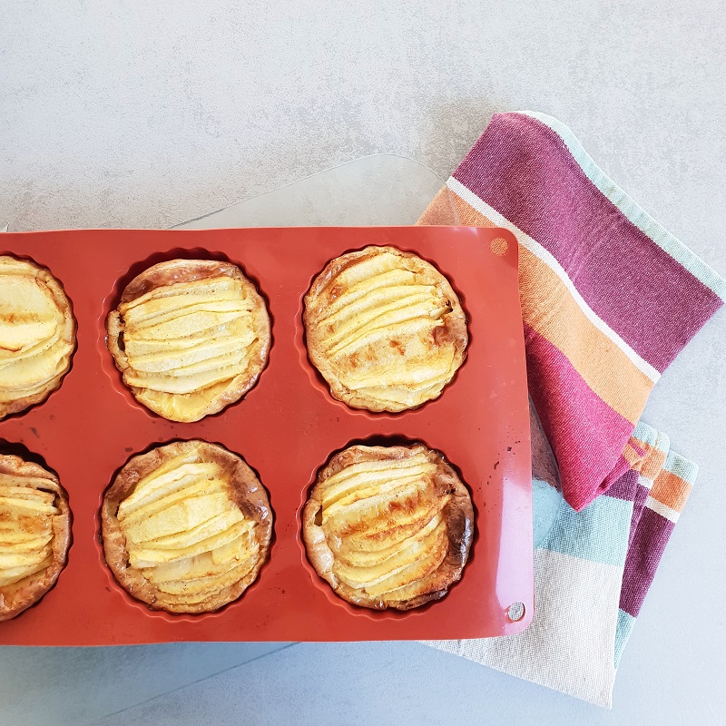 TARTE AUX POMMES SANS PATE