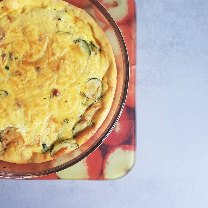TORTILLA PATATE DOUCE COURGETTE